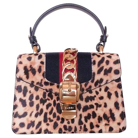 gucci sylvie leopard|Gucci .